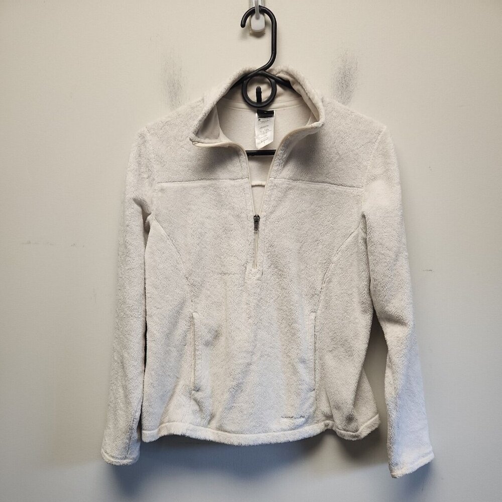Patagonia Half Zip Soft Teddy Jacket‎ Cream  Sherpa Women’s Size S
